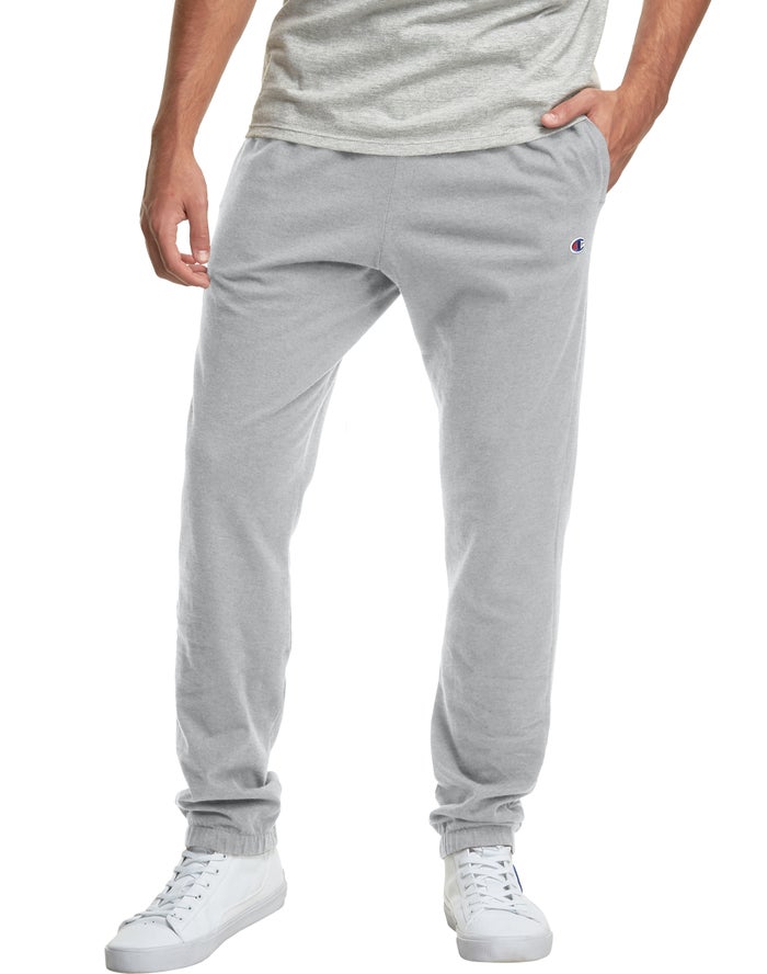 Champion Mens Joggers NZ - Middleweight Grey ( 7963-WOLHM )